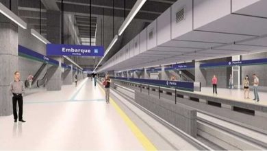 Imagem ilustrativa da futura estação Penha da Linha 2-Verde do Metrô de São Paulo, parte do projeto de expansão que conectará Vila Prudente à Penha.