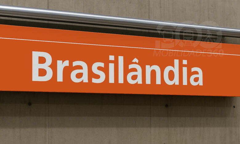 Com base na matéria sobre a Estação Brasilândia da Linha 6, aqui estão os elementos para uma imagem: