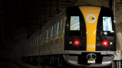 Trem moderno da ViaQuatro em túnel. A concessão da Linha 4-Amarela foi prorrogada por 20 anos em novo acordo com o governo.