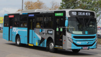 Ônibus Sou Rio Caio Apache Vip V na Zona Oeste RJ, com destino Coelho Neto.