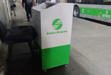 Ônibus da Viação Santa Brígida em São Paulo — vagas abertas.